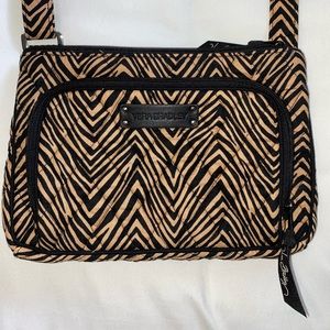 ANIMAL PRINT VERA BRADLEY SHOULDER BAG